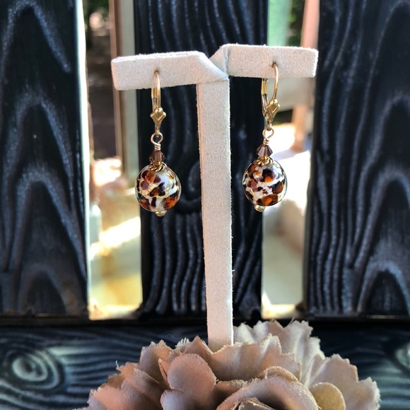 Jewelry - Animal Print Drop Earrings